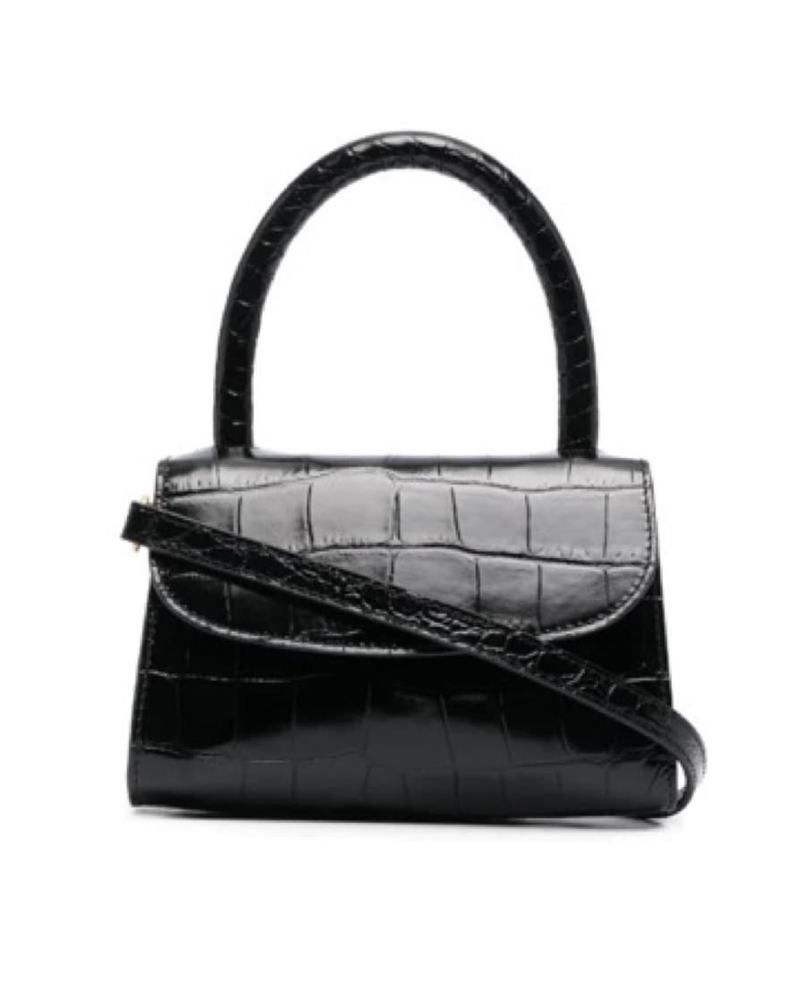 By Far Mini Embossed Tote - Image 1