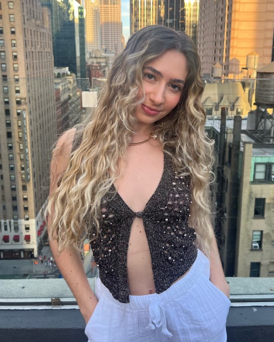 Crochet Beaded Sparkle Tank - Image 2
