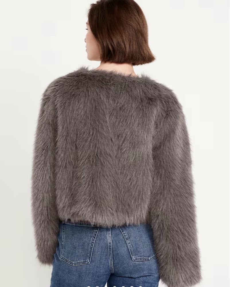 Faux-Fur Jacket - Image 5