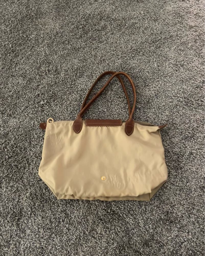 Tan Longchamp Purse - Image 2