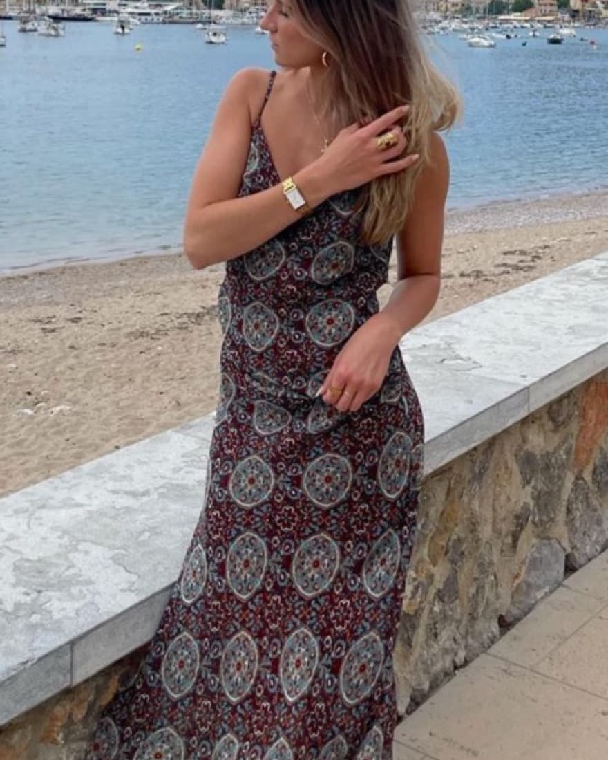 Vintage Maxi Dress - Image 1