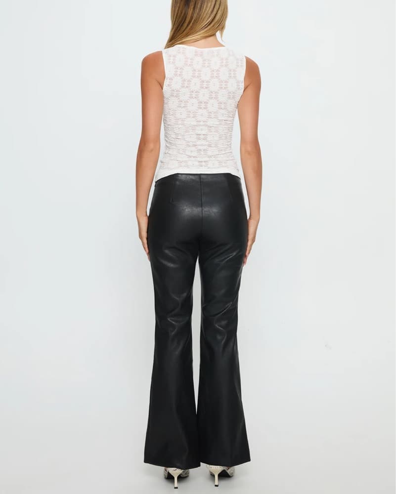 Princess Polly Leather Pants - Image 4