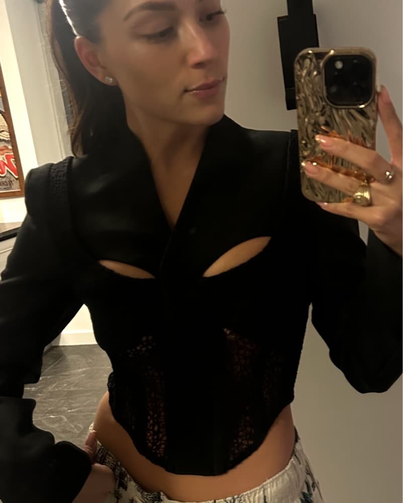 Dion Lee Lace Corset Blazer - Image 2
