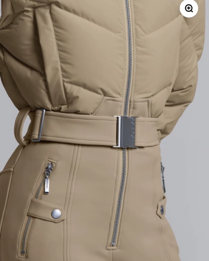 Cordova Ajax Ski Suit Size Small Tan - Image 5
