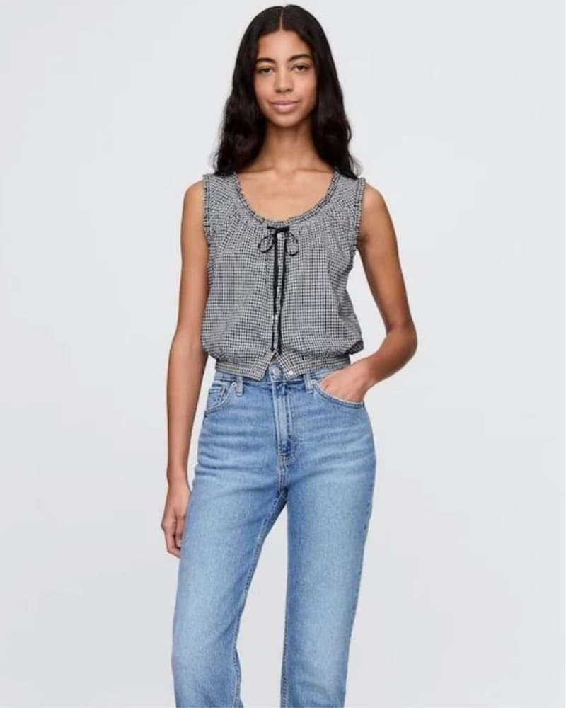 Doen X Gap Gingam Top - Image 3