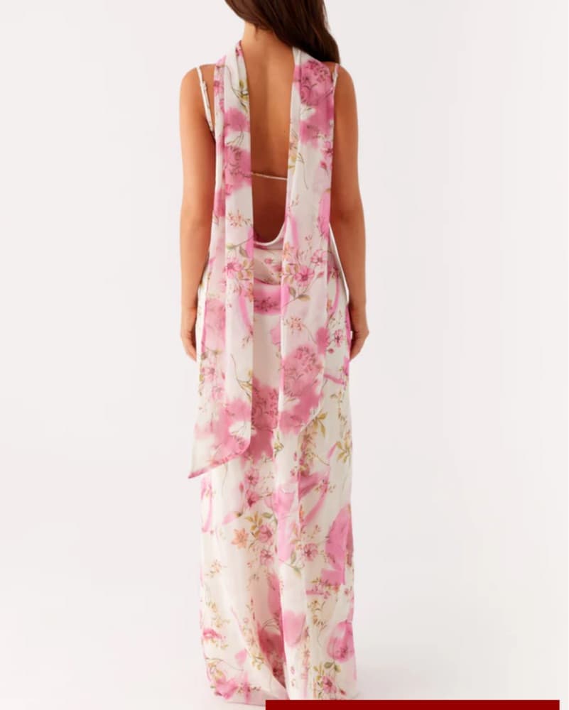 Floral Long Dress - Image 2