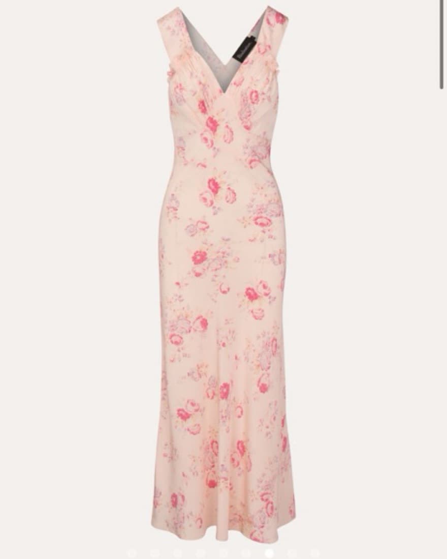 Realisation Par Pink Floral Maxi Dress - Image 2