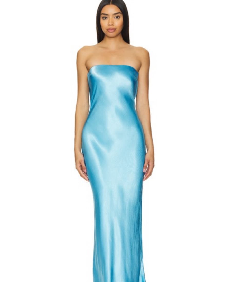 Bec + bridge moondance DressTopaz Blue  - Image 3