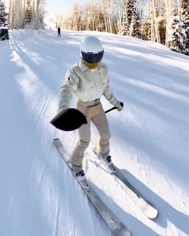 Cordova Telluride Beige Tan Ski Suit SM - Image 3