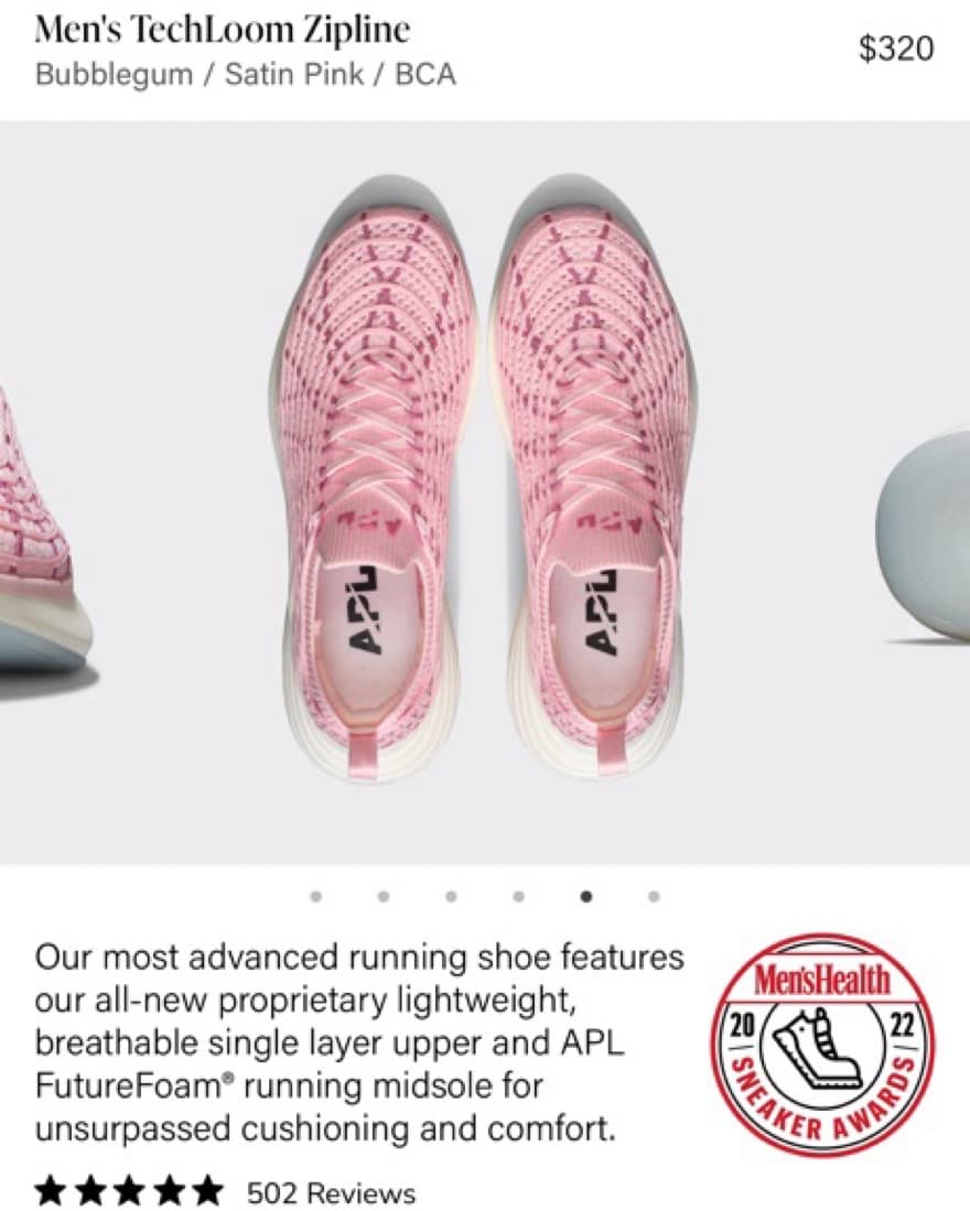 Techloom Zipline Satin Pink - Image 4