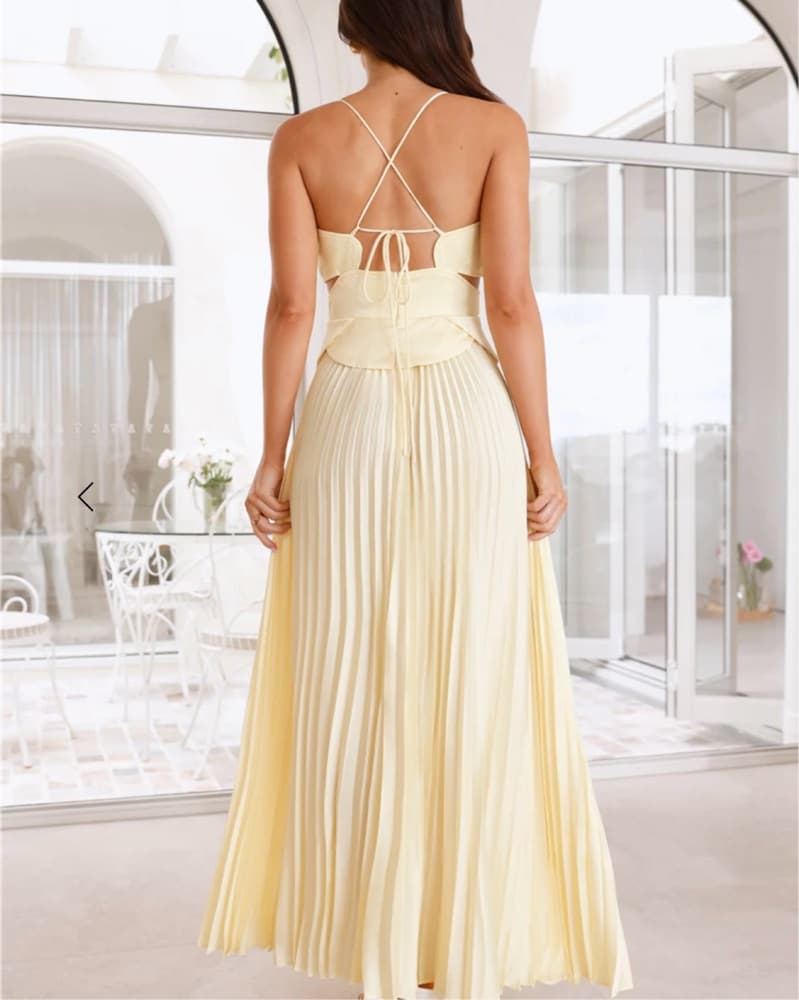 SUNNY SPELL MAXI DRESS YELLOW - Image 4
