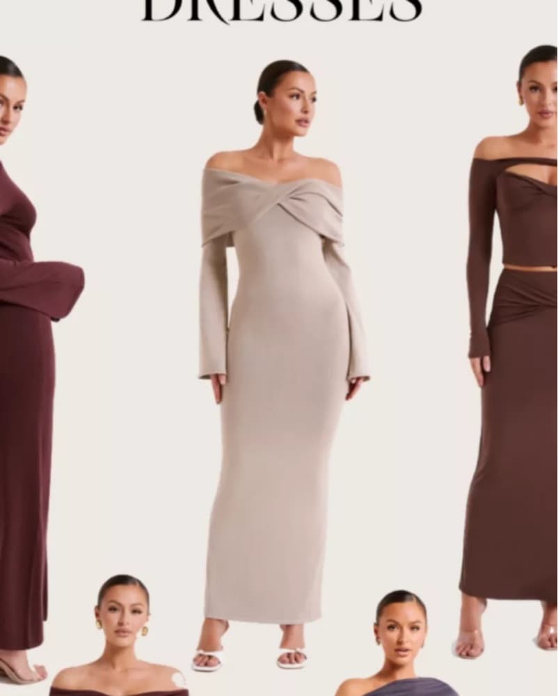 Kenny Long Sleeve Knit Dress Meshki  - Image 1