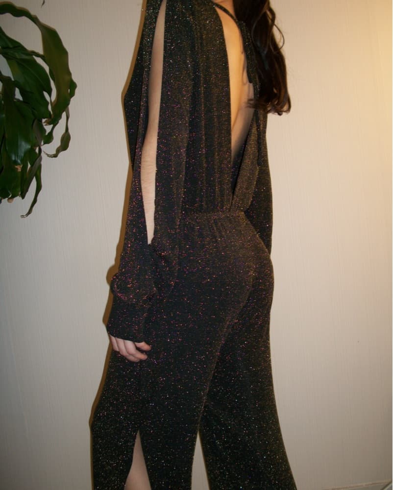 Dance & Marvel Black and gold jumpsuit - Image 2