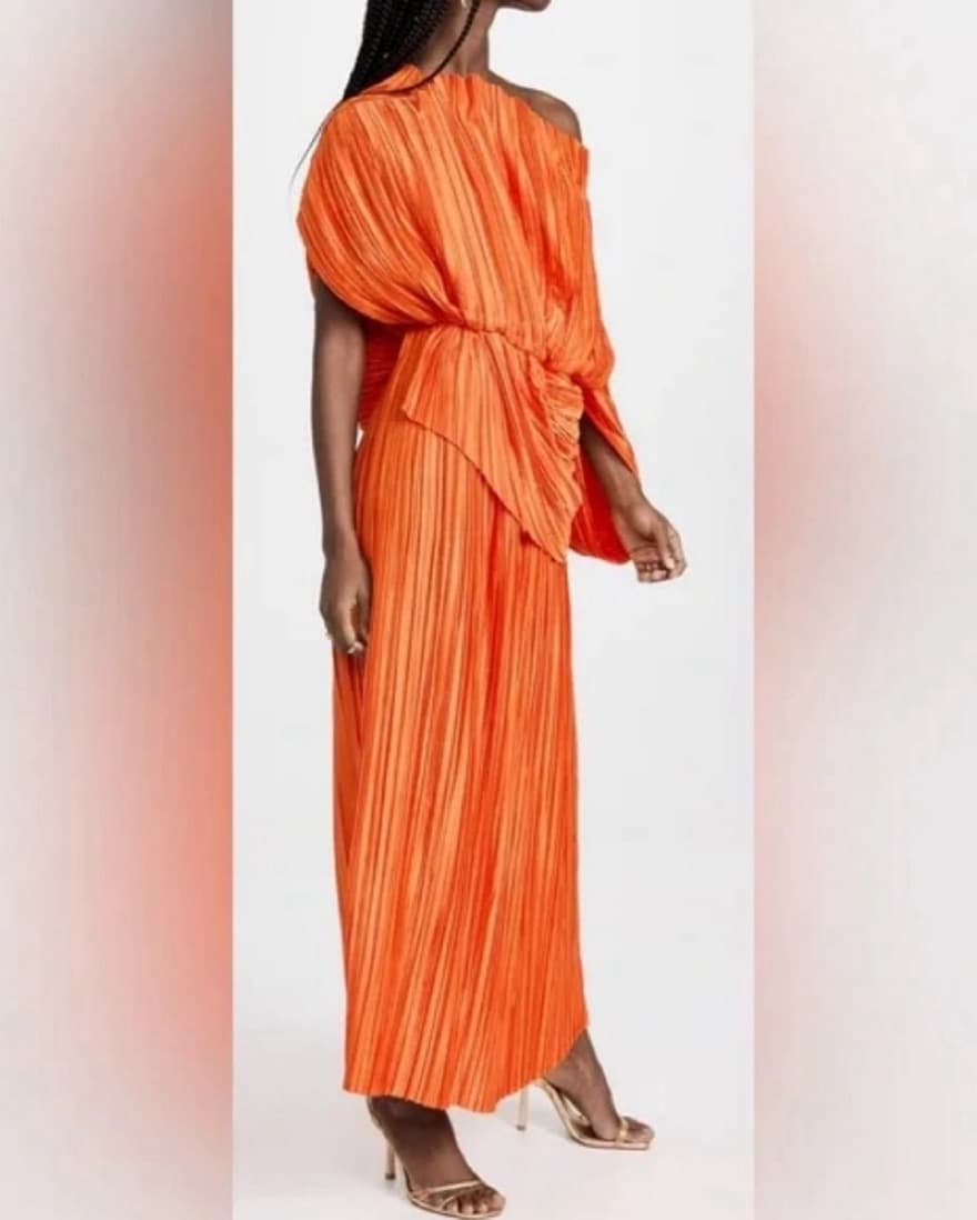 Cult gaia Isa Off The Shoulder Plisse - Image 3