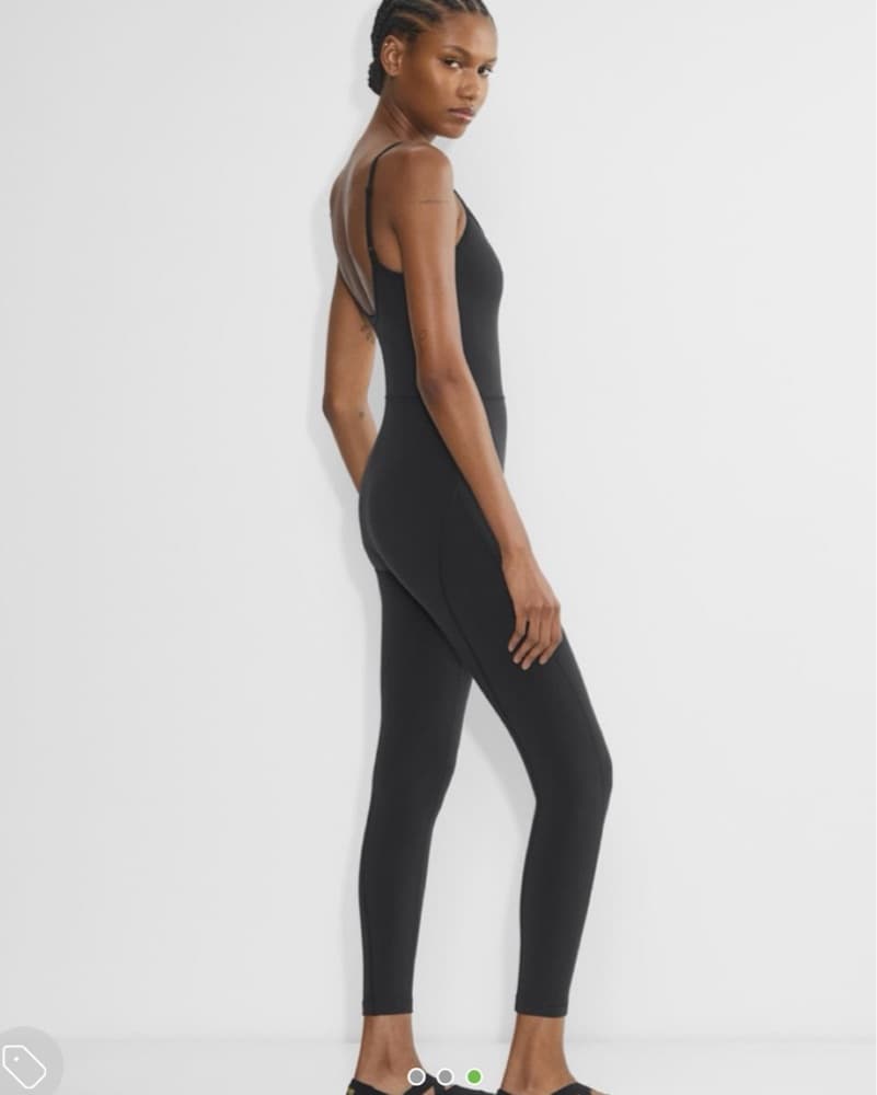 Aritzia Chic Black Bodysuit - Image 3