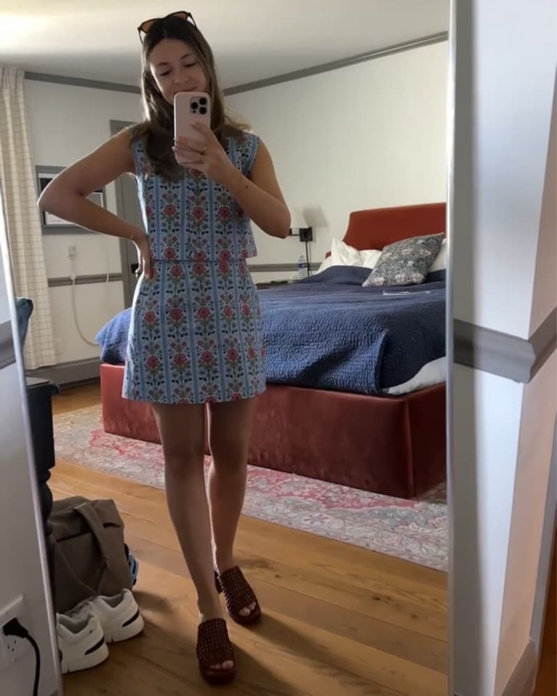 Hill House Rosalie Matching Skirt Set - Image 2