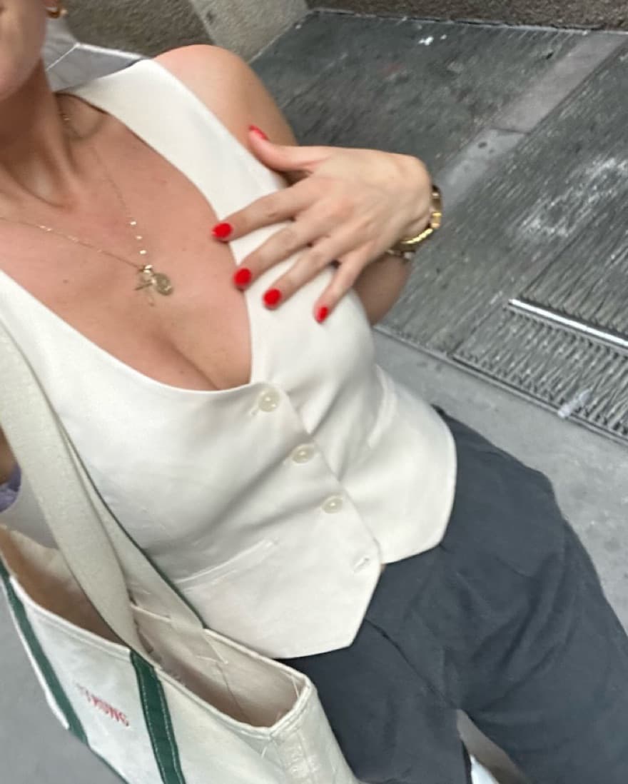 Light Tan Vest - Image 2