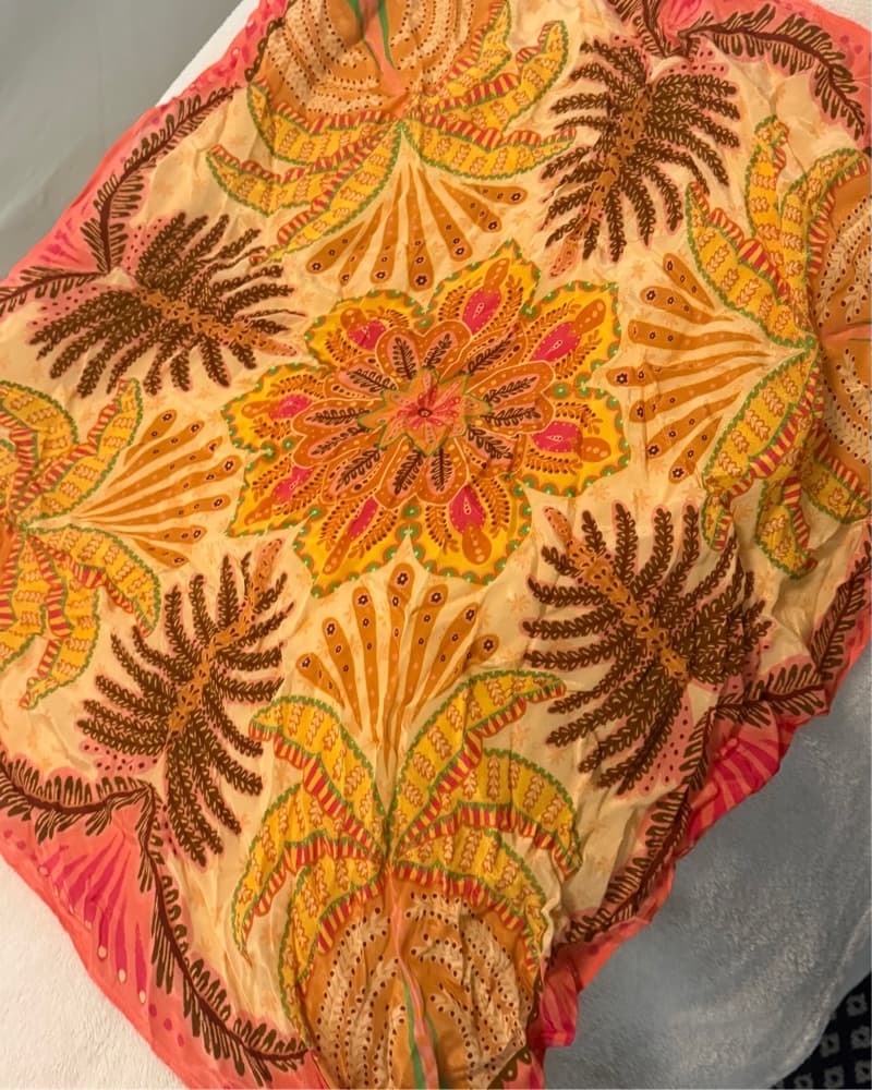Farm Rio Square Sand Scarf - Image 3