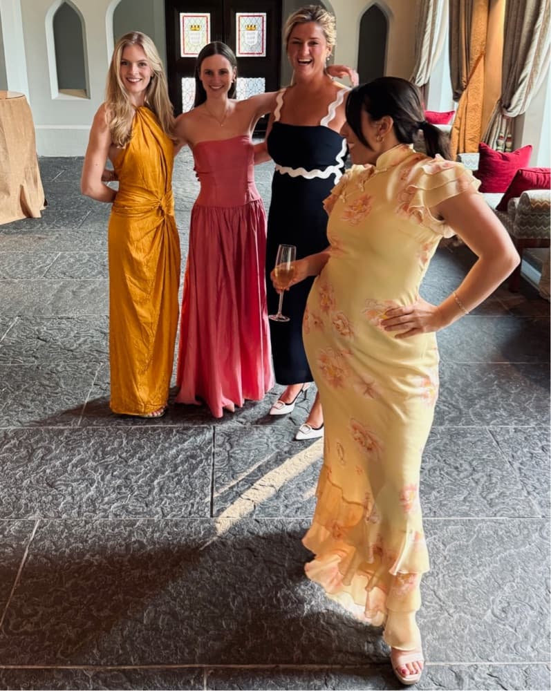 Sau Lee Yellow Floral Gown  - Image 4