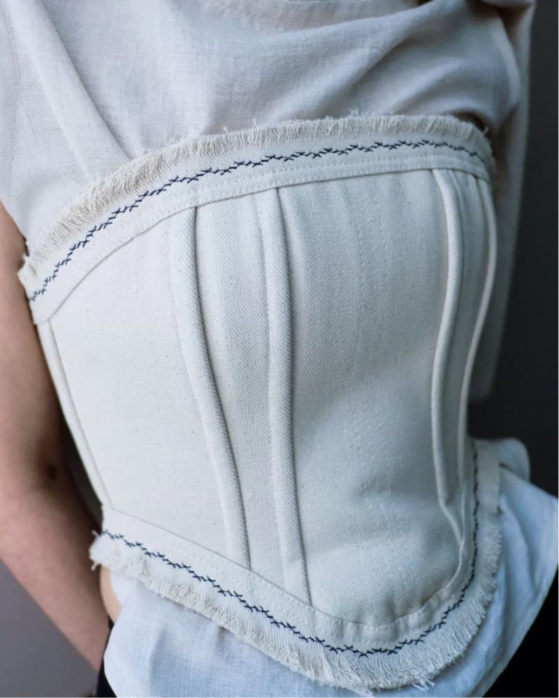 Liebestod Corset Ramas azules - Image 1