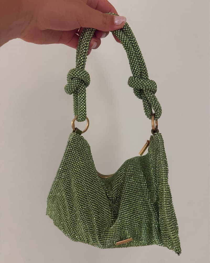 Cult Gaia Green Sparkly Bag  - Image 1