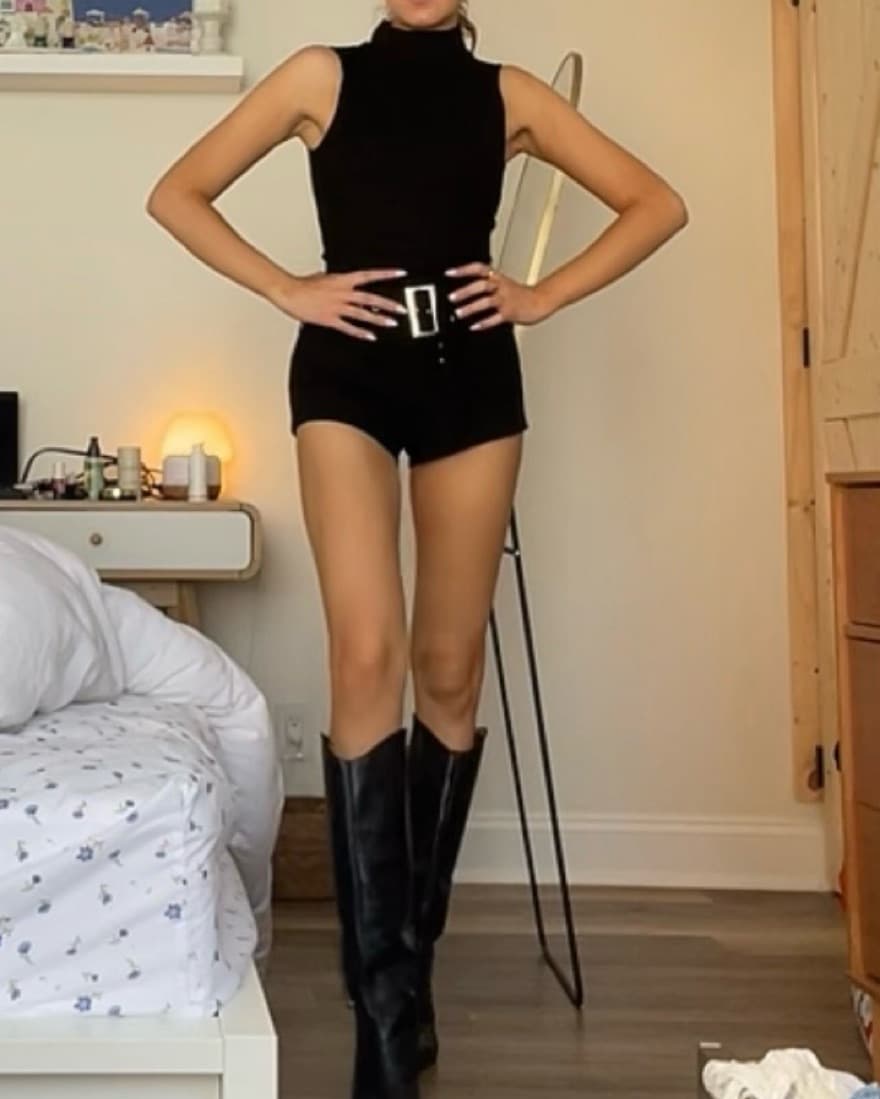  Revolve Superdown Black Romper - Image 3