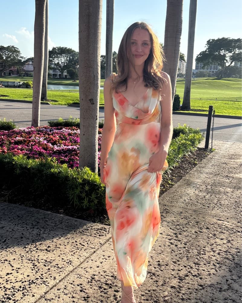 Banana Republic Multi Color Formal Dress - Image 4