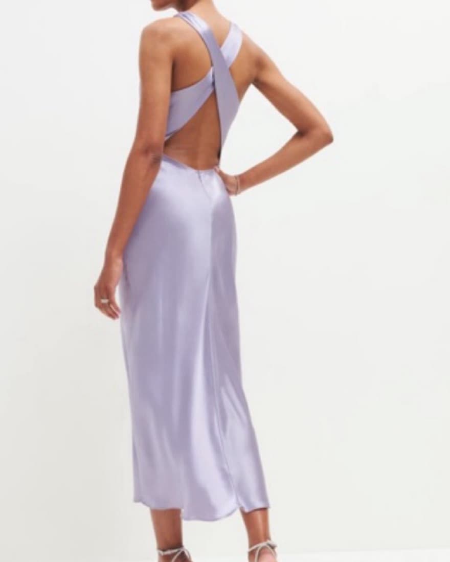 Reformation Silk Dress - Image 5