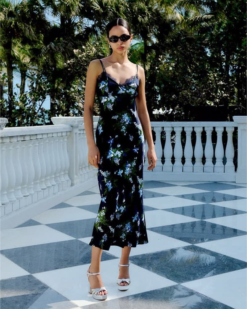 Veronica Beard Floral Dress - Image 1
