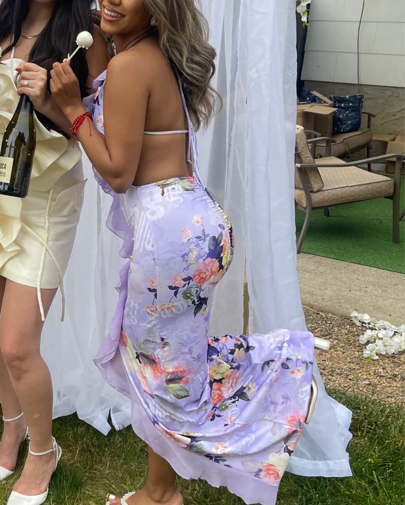 Stunning Floral Maxi Dress - Image 3