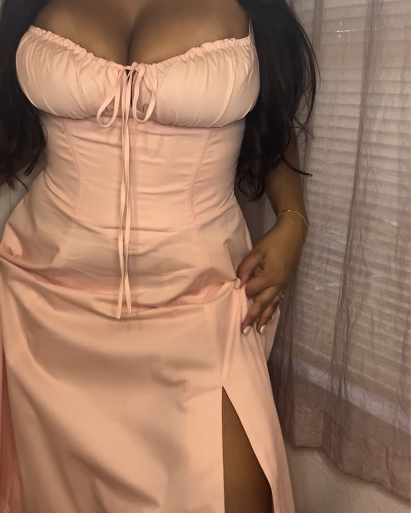 House Of CB Baby Pink Bustier Sundress - Image 4