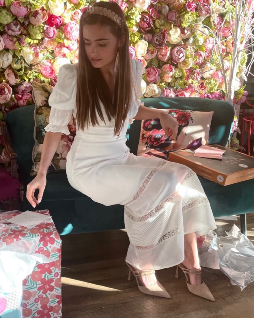 Reformation Ginny Dress - Image 4