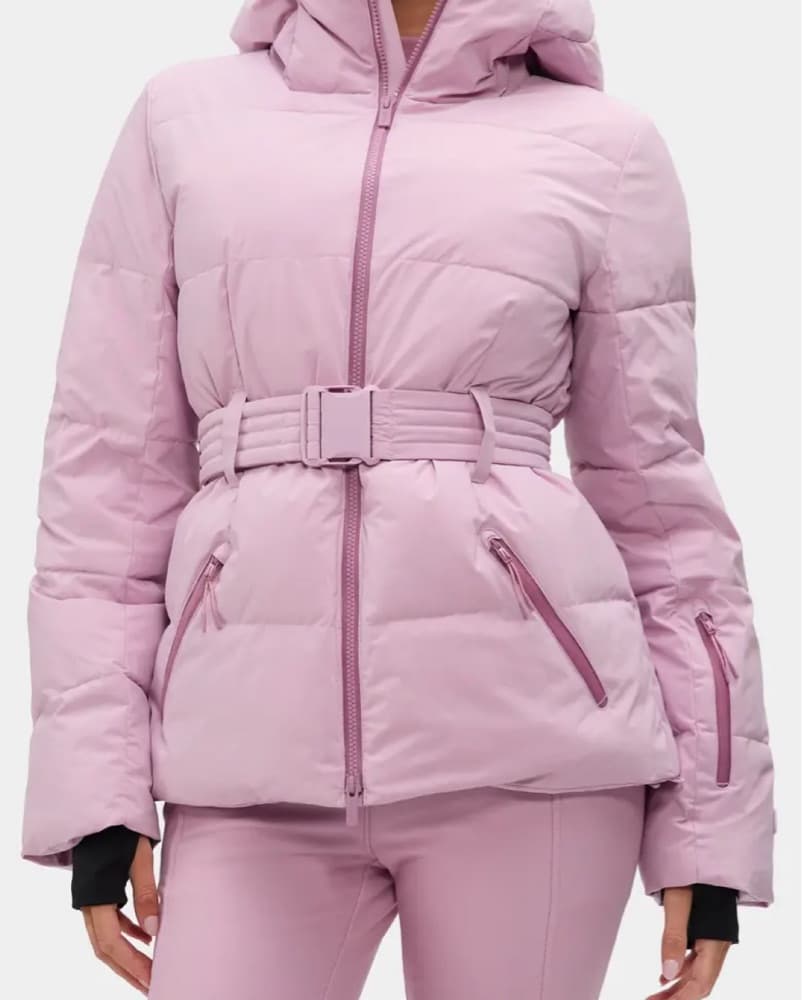 Chic Puffer Jacket in Soft Pink - Image 1