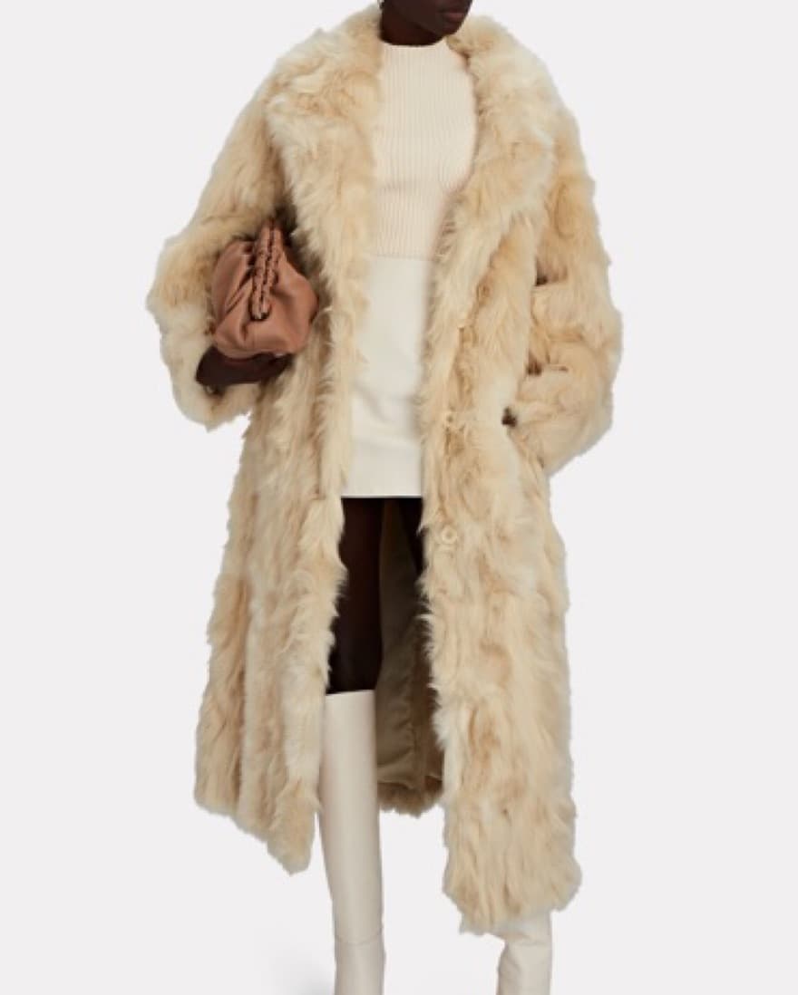STAND Paisleigh Faux Fur Coat - Image 1