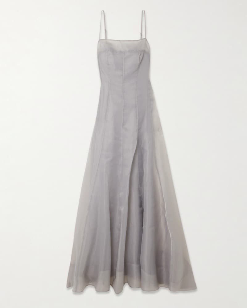 Staud Organza Maxi Dress - Image 4