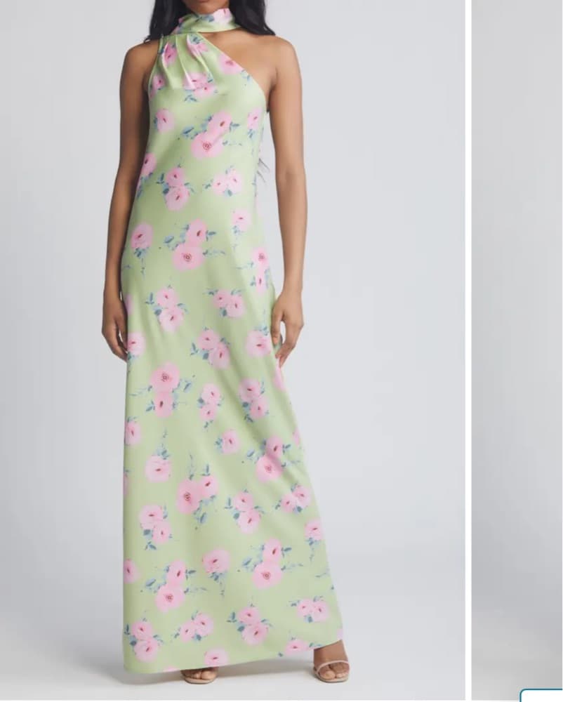 WAYF Avery Floral Gown - Image 1