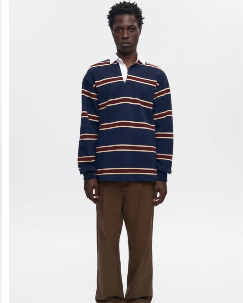 Striped Rugby Shirt - Image 4