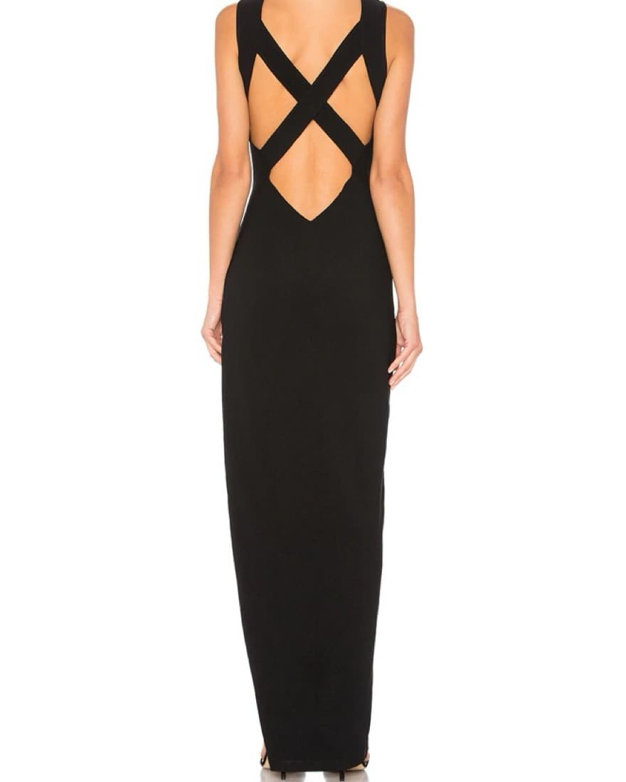 Revolve Sherry Slit Maxi Dress - Image 3