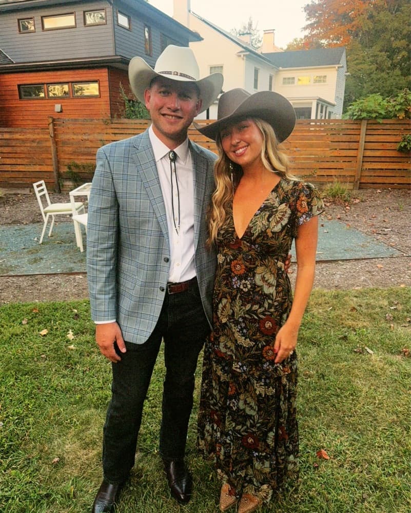 Floral Western Chic Maxi Dress - Image 3