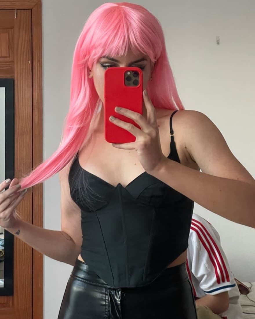 Urban Outfitters Black Corset Top - Image 1