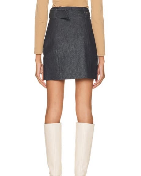 Khaite Luana Denim Skirt - Image 2