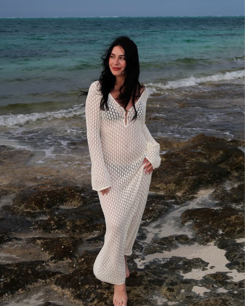 Meshki Crochet Dress - Image 1