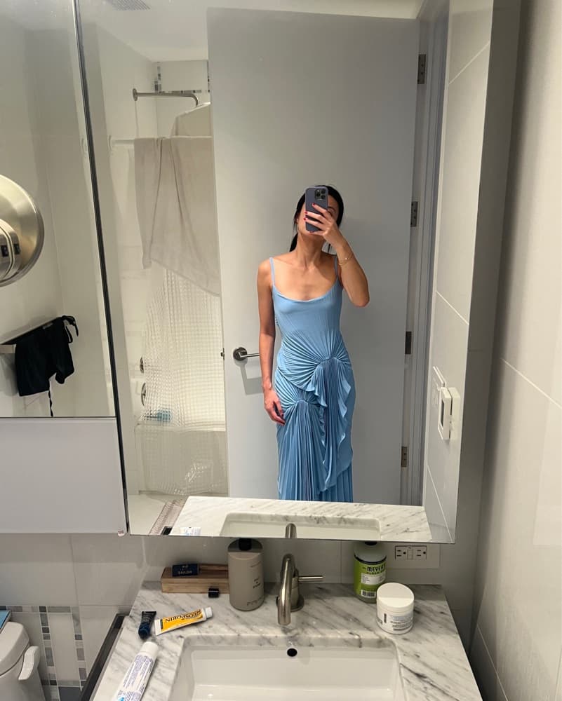 Georgia hardigne - Blue torrent Dress  - Image 3