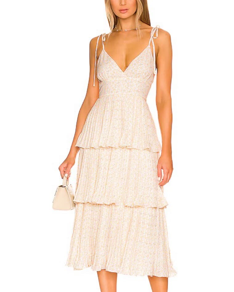 Line & Dot - Mimi Floral Print Dress - Image 1