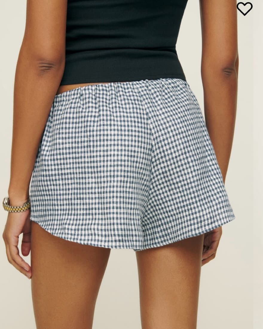Reformation Tillie Linen Shorts  - Image 2