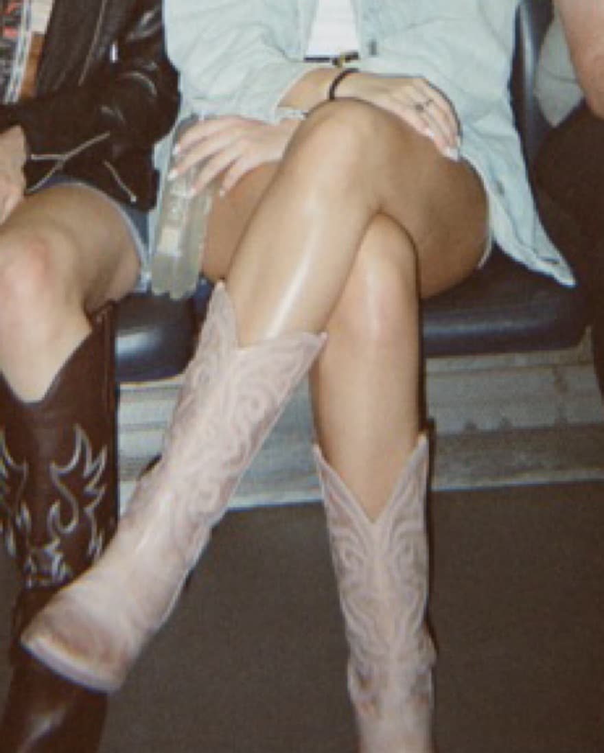Steve Madden Pink Cowboy Western Boots  - Image 2