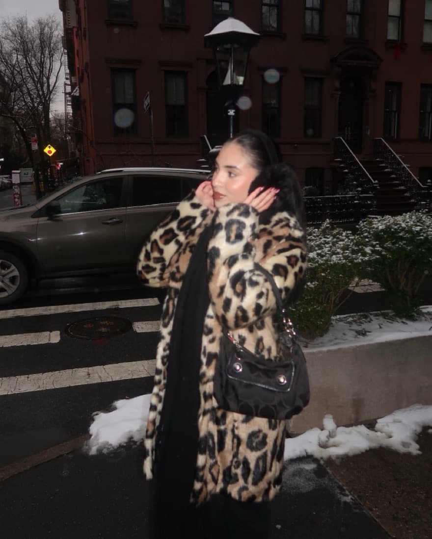 Cheetah Fur Coat - Image 1