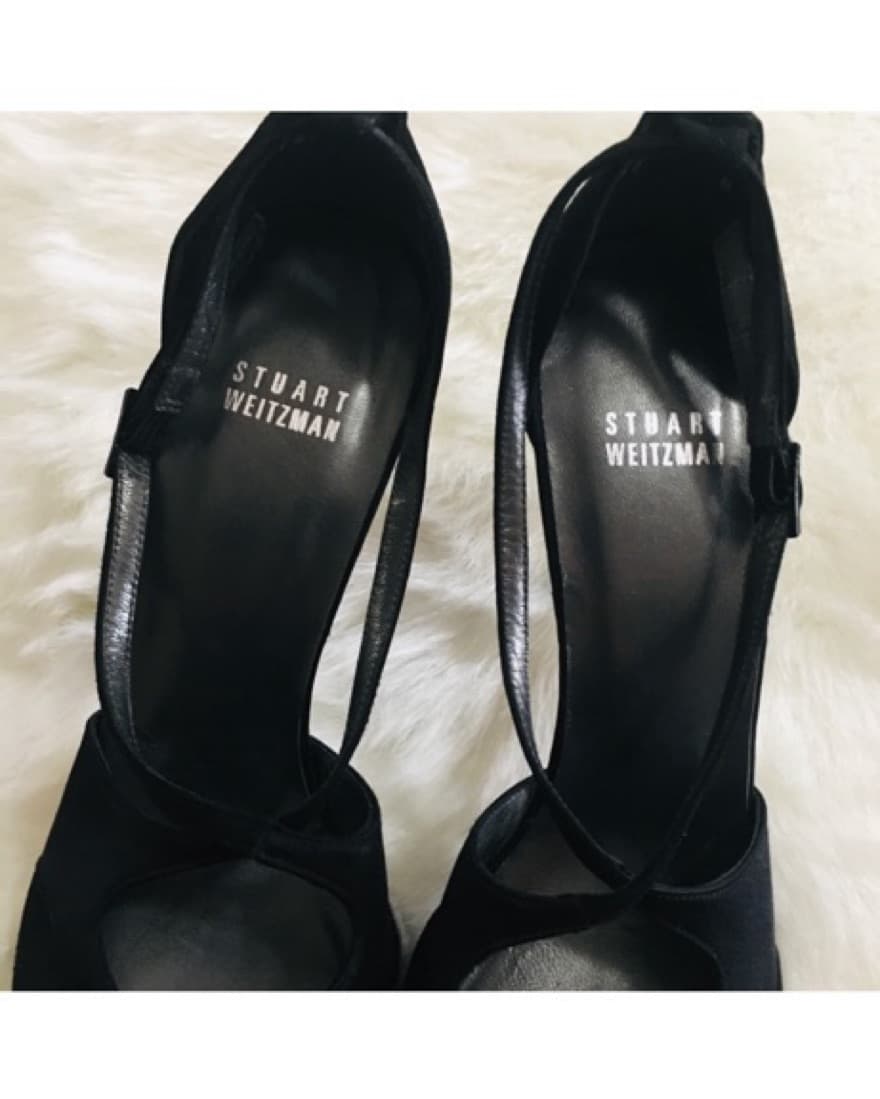 Black Suede Heels - Image 4