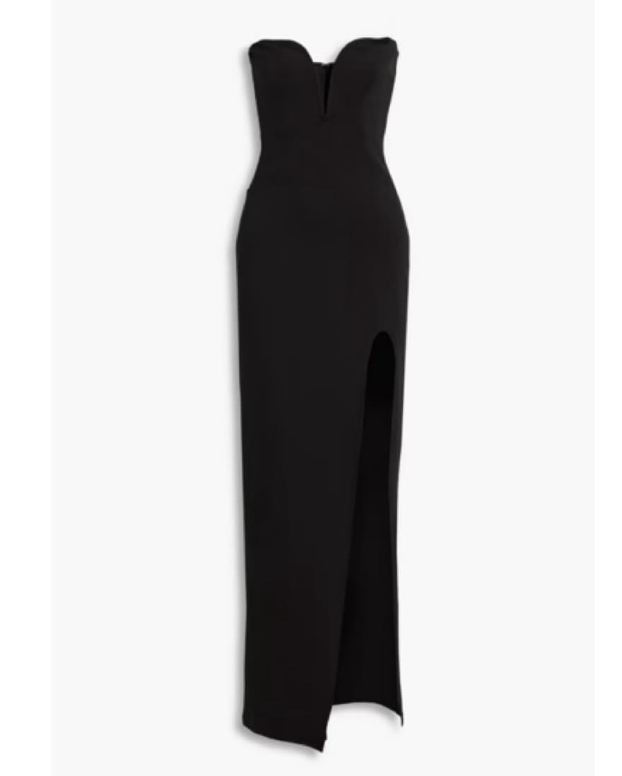 Nicholas Black Strapless Gown - Image 5