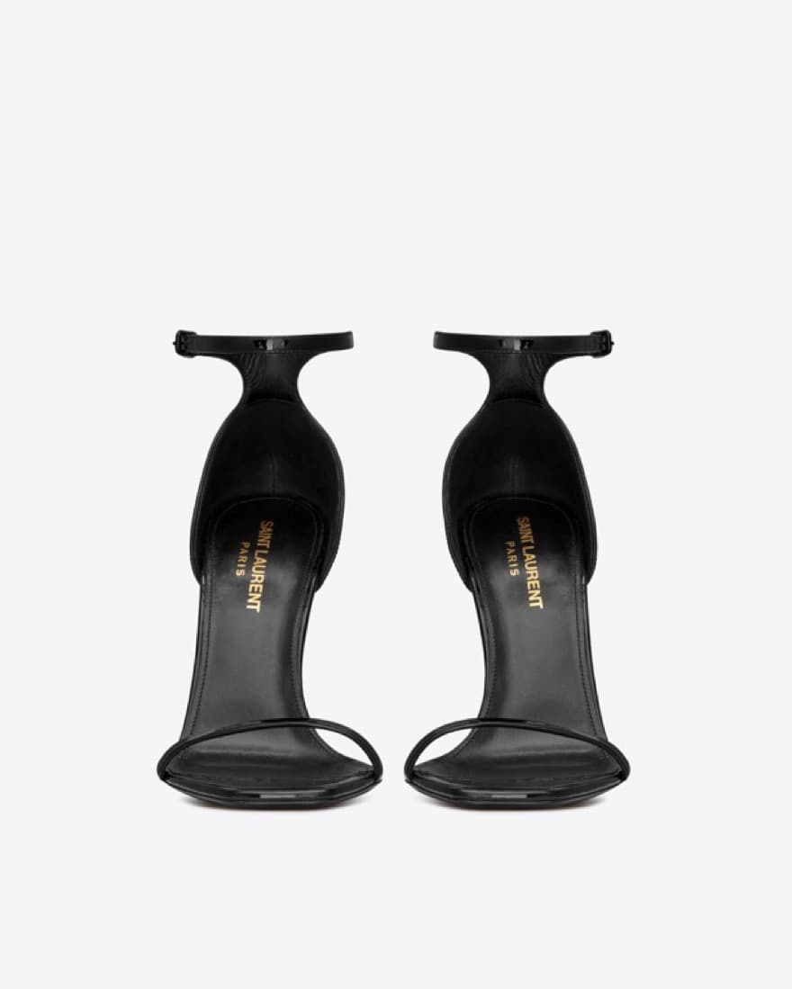 YSL OPYUM SANDALS IN PATENT LEATHER - Image 2